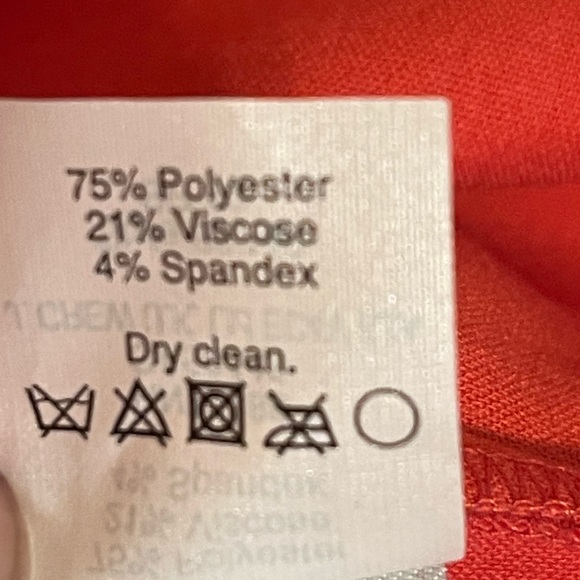 J. CREW - Poppy Orange, Scalloped armholes and hem-line, shift dress - Picture 13 of 15